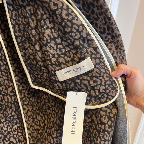 Golden Goose Single-breasted Cocoon Coat Large - Picture 5 of 12